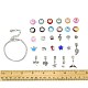Наборы для самостоятельного изготовления латунных браслетов в европейском стиле DIY-FS0010-09-5