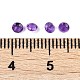 Facettierte natürliche Amethyst-Cabochons&nbsp;G-I295-05C-06-3