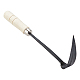 Stell Hoe with Wooden Handle TOOL-WH0128-10-1