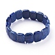 Bracelets extensibles en lapis lazuli naturel BJEW-L650-01-2