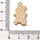 Noël alliage thème pendentifs émail&nbsp;ENAM-Q508-02A-3
