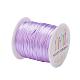 ナイロン糸  ラットテールサテンコード  紫色のメディア  1.0mm  約76.55ヤード（70m）/ロール NWIR-JP0010-1.0mm-672-2