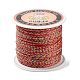 Пятицветный плетеный шнур из полиэстера для ювелирных изделий OCOR-G015-05A-01-2