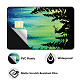 PVC プラスチック防水カード ステッカー  銀行カードの装飾用の粘着カードスキン  長方形  ツリー  186.3x137.3mm DIY-WH0432-021-3