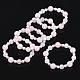 Pearl Beads Stretch Bracelets BJEW-R252-03-2