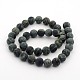 Frosted Natural Kambaba Jasper Beads Strands X-G-M272-13-6mm-2