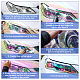 Benecreat 2 pz 2 colori iridescente adesivo faro auto in plastica DIY-BC0012-20-4