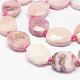 Chapelets de perles en opale rose naturelle G-P188-05-3