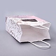 Прямоугольные крафт-бумажные пакеты с ручкой DIY-I030-02A-04-3