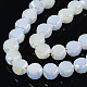 Chapelets de perles en verre électroplaqué EGLA-Q125-002-A07-3