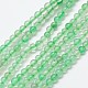 Natural Green Agate Bead Strands G-A130-2mm-K07-1