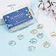 SUNNYCLUE 1 Box 40Pcs 4 Styles Mountain Charms Bulk Stainless Steel Wave Charm Sea Beach Charm for Jewelry Making Charms Women Adults DIY Earring Necklace Bracelet Keychains Craft Hawaii Summer STAS-SC0004-08-7