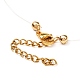 Colliers pendentif étoile de mer et hippocampe et coquillage pour adolescente femme NJEW-JN03715-01-6