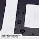 Rechteck mit Wort Bad PVC-Wandaufkleber DIY-WH0228-184-5