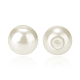 Pearlized Eco-Friendly Dyed Glass Pearl Round Bead HY-PH0002-04-B-2