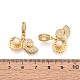Европейские подвески-шармы с микропаве из латуни KK-T079-87G-3