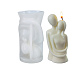 Moldes de silicona para velas de amantes del diy DIY-H001-07-1