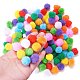 25mm Multicolor Assorted Pom Poms Balls About 500pcs for DIY Doll Craft Party Decoration AJEW-PH0001-25mm-M-4