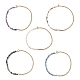 Mixed Natural Gemstone Beaded Necklaces NJEW-JN04156-1