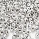 Perles rondes acryliques de placage en plastique X-PACR-L003-4mm-S-1