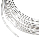 BENECREAT 15 Gauge Sliver Plated Craft Wire Tarnish Resistant Brass Jewelry Wire for Beading CWIR-WH0010-08B-S-1
