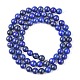 Natural Lapis Lazuli Beads Strands X-G-G099-6mm-7-3
