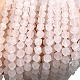Arricraft 2 brins de perles d'agate blanche naturelle G-AR0005-43B-6