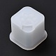 DIYペンダントシリコンモールド  レジン型  UVレジン用  エポキシ樹脂ジュエリー作り  爪のある正方形  ホワイト  40.5x39x32.5mm  内径：29.5x31.5mm DIY-Z012-06-3