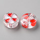 Perles acryliques émail transparent X-TACR-S155-005F-2