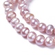Natural Cultured Freshwater Pearl Beads Strands PEAR-L021-17B-01A-2