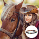 Gomakerer 6 pezzo di fascia per cappello da cowboy FIND-NB0004-58-6