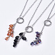 Iron Cable Chains Lariat Necklaces NJEW-JN01672-1