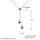 Laiton tendance colliers de lasso NJEW-BB21171-6