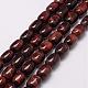 Natural & Dyed Tiger Eye Bead Strands G-P230-31-10x14mm-1
