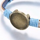 Genuine Cowhide Bracelet Making MAK-S065-AB01-3