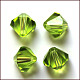 Abalorios de cristal austriaco de imitación SWAR-F022-3x3mm-252-3