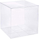 Benecreat 10 шт. прозрачные свадебные подарочные коробки 5.5x5.5x5.5