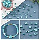 Nbeads 120 pcs perles turquoise synthétiques G-NB0003-94-4
