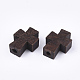 Natural Wooden Beads WOOD-S050-39-3