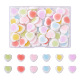 Yilisi 60Pcs 6 Colors Resin Cabochons Accessories RESI-YS0001-06-2
