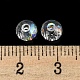 Abalorios de vidrio electroplate EGLA-Z004-02F-3