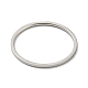 304 anello da dito semplice a fascia semplice in acciaio inossidabile per donna uomo RJEW-F152-05P-A-2