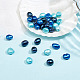Nbeads 36 pièce de perles de culture d'eau douce naturelles teintes PEAR-NB0001-74B-4
