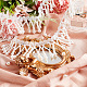 Cinta de borla con cuentas de perlas de imitación de plástico olycraft DIY-OC0010-03-5