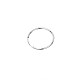 925 orecchini a cerchio da donna in argento sterling EJEW-BB71541-C-1