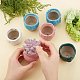 Nbeads 6 pz vasi da fiori in ceramica colorati BOTT-NB0001-03-3