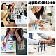 PH PandaHall 1pc 24-Slot Pen Organizer Clear Pen & Pencil Display Stands Acrylic Pen & Pencil Holder Makeup Brush Rack Organizer Pen Display Stand Rack for Office Home Store Pen Collection ODIS-WH0027-035B-6