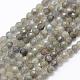 Chapelets de perles en labradorite naturelle  G-P322-30-4mm-1