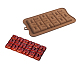 Moldes de silicona de calidad alimentaria para chocolate DIY-F068-09-2