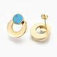 Ensembles de bijoux avec pendentifs en 304 acier inoxydable et clous d'oreille SJEW-F184-05-6